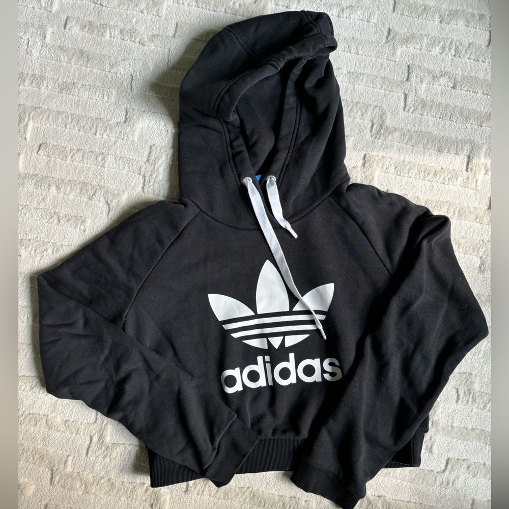 Adidas Crop Top Hoodie